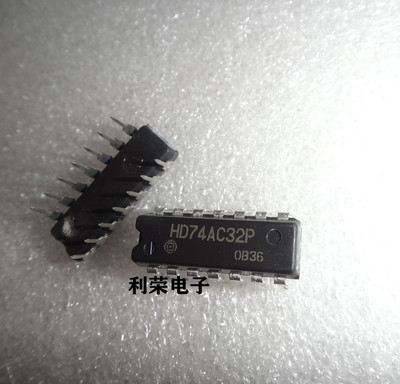 HD74AC32P CD74AC32E 74AC32PC 74AC32P DIP14 进口原装现货