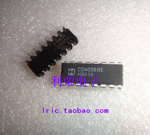 CD4026BE    DIP16 全新原装