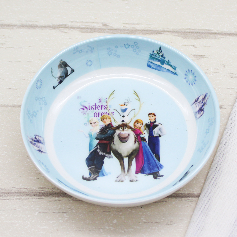 可爱家用密胺圆盘小盘子