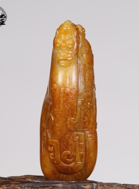 籽料貔貅挂件瑞兽新疆和田玉