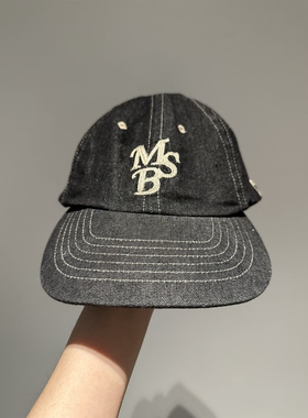 孤品复古水洗牛仔布 棒球帽男女同款遮阳防晒棒球帽