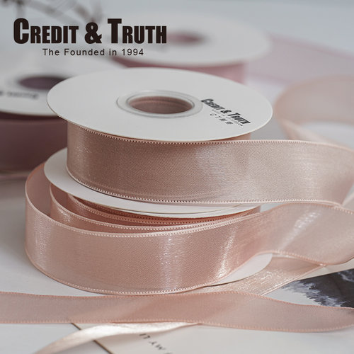 Credit&Truth艺术水光纱丝带
