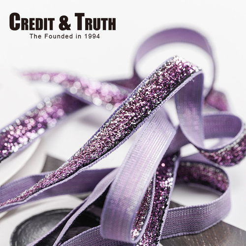 1cm闪亮植绒带葱绒带丝带