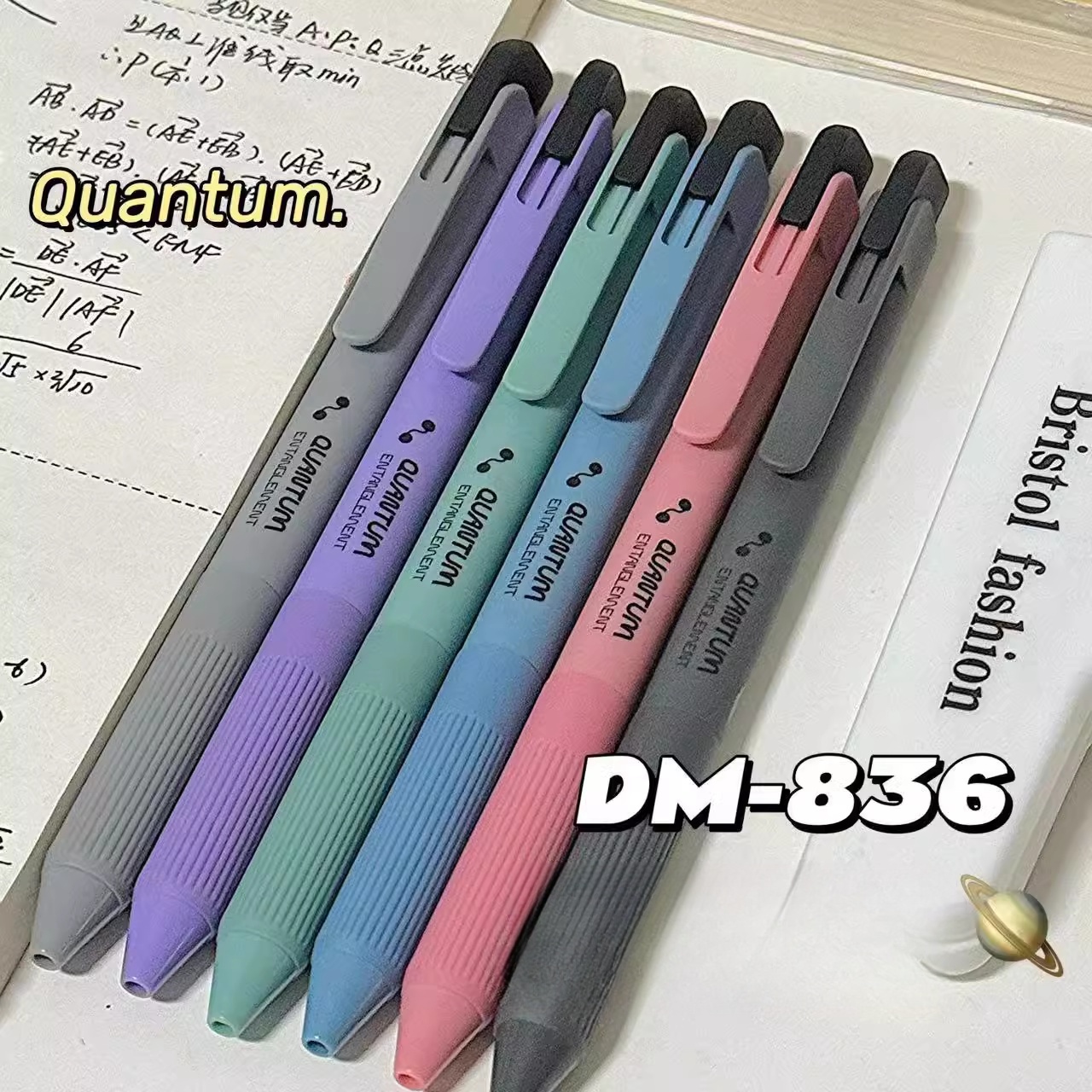 东米按动笔量子纠缠ST头黑笔