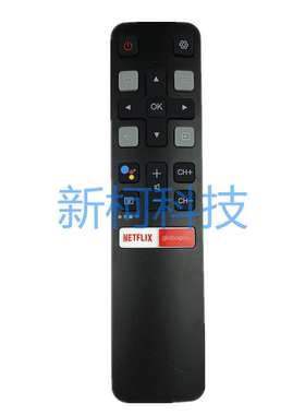 适用于 T LED 4K 液晶电视机遥控器 RC802V FLR1 带语音功能