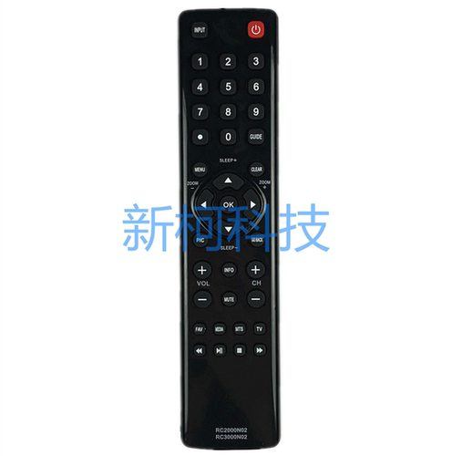 TCL 电视机遥控器RC2000N02 RC3000N02 L40FHDML12 LE32HDP21TA