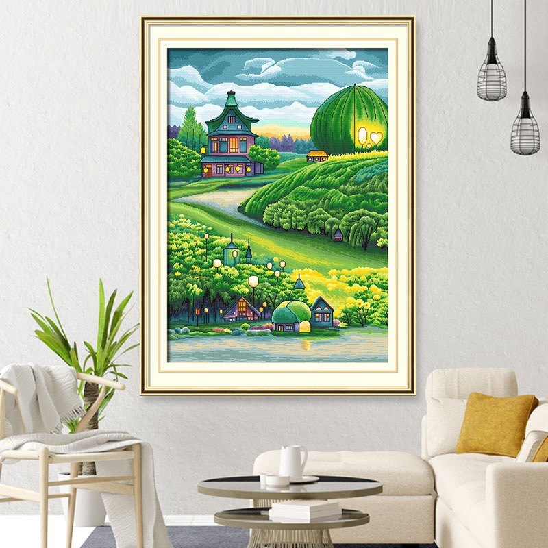 客厅客厅卧室十字绣KS埃及棉