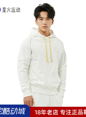 New Balance NB Grey男款女款日系针织长袖宽松连帽卫衣男UT35189