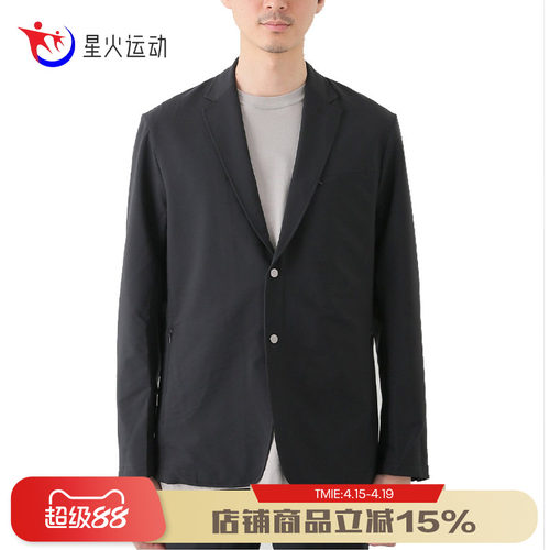 NB男款休闲时尚纯色百搭西服外套