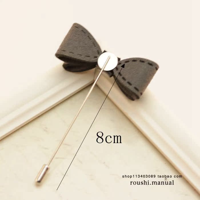 Broche Lovers en cuir - Ref 1171261 Image 5