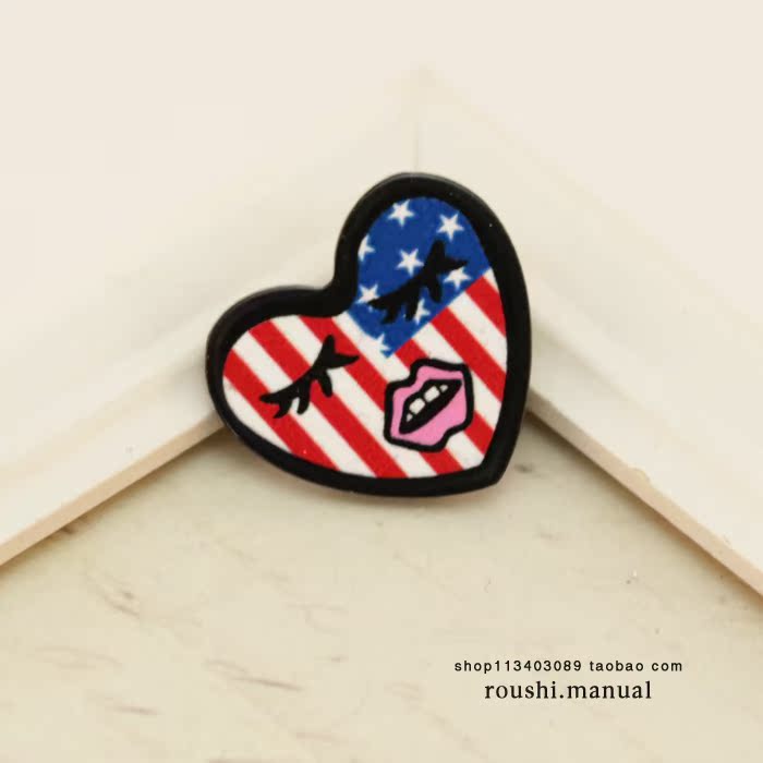 Broche Lovers en autre - Ref 1171358 Image 4