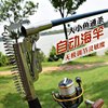 自动钓鱼竿弹簧竿海竿远投抛竿套装海杆超硬海竿套装支架渔具用品