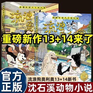 2025新书动物小说大王沈石溪流浪狗奥利奥13-14册猎犬王子出逃记/超级神犬预言家小学三四五六年级课外书必读老师推荐正版儿童阅读