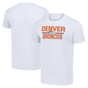 球衣男夏季丹佛野马Denver Broncos休闲运动长袖宽松男短袖T恤