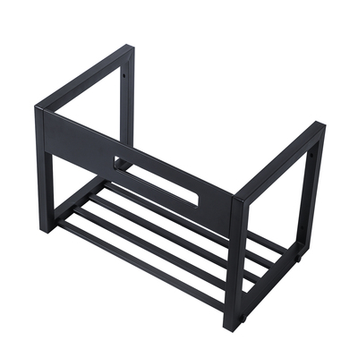 不锈钢挂墙支架可放陶瓷盆