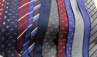 真丝羊毛混纺领带外贸出口原单色织男正装手打多色8CM