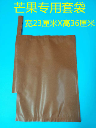 芒果套袋专用袋大金煌芒青芒凯特双层加厚水果防虫防鸟防嗮保护袋