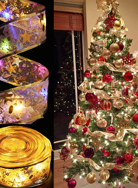 Christmas Decoration LED Ribbon Lights Christmas Tree Orname