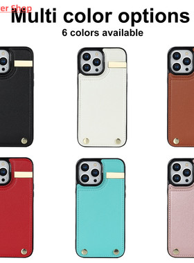 Luxury Wallet Phone Case for iPhone 15 14 13 11 Pro Max 8 Plus Organ Card Slot Holder Leather Cover