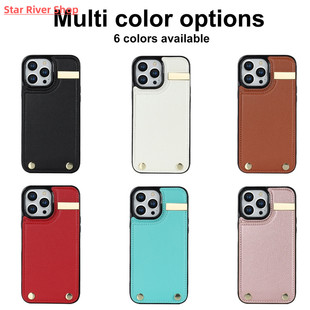 Luxury Wallet Phone Case for iPhone 15 14 13 11 Pro Max 8 Plus Organ Card Slot Holder Leather Cover