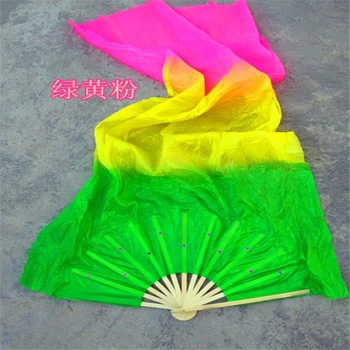 舞蹈扇子加长渐变舞蹈扇子开场舞