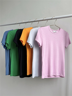 Aritzia 莫代尔修身款短袖T恤 B097