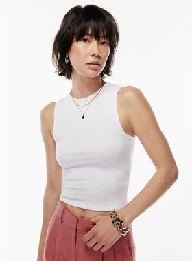 Wilfred free夏天经典百搭修身款坑条背心 80839