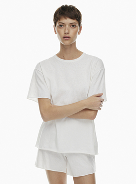 自留十多件aritzia babaton 环保棉短袖T恤 宽松松弛感116153