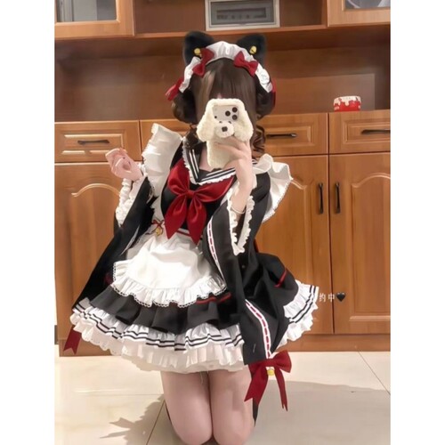 日系Lolita裙洛丽塔女仆装