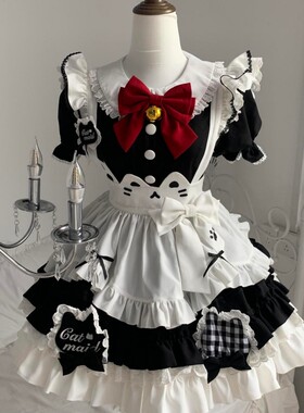 日系学院风Lolita裙蓬蓬裙