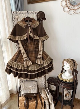 甜美软妹风Lolita裙洛丽塔三件套