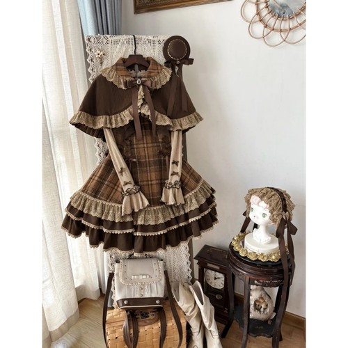 甜美软妹风Lolita裙洛丽塔三件套
