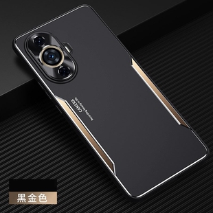 适用华为nova11pro手机壳nova11新款 AL00磨砂全包11por后壳 金属男保护壳nova11ultra镜头防摔高端男外壳FOA