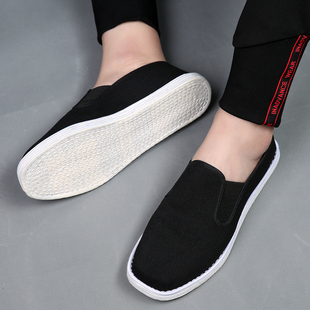 春夏透气防臭吸汗休闲爸爸鞋 布底鞋 男手工千层底男女款 老北京布鞋