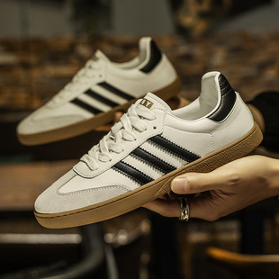 春季 子男潮鞋 德训休闲运动板鞋 平底低帮休闲鞋 ing 夏季 阿甘小白鞋