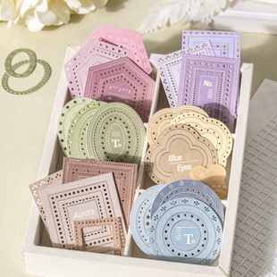 余光边界特种纸可撕边框特种纸贴纸手帐拼贴创意手作素材拼贴百搭