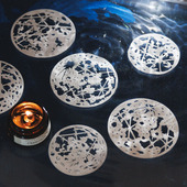 月影仙踪镂空素材镂空素材拼贴高颜值复古手账背景装 饰拼贴无粘性