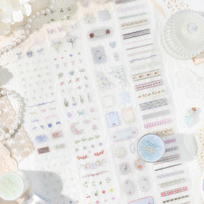 缝纫时光雾面PET胶带模切