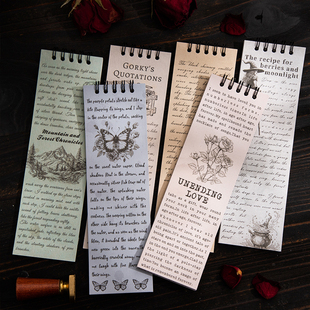 复古故事随笔线圈特种纸素材本手账拼贴背景装饰基础便签纸素材纸