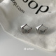 耳环小众设计感高级2025新款 耳钉纯银银针冷淡风银色耳饰女潮 爆款