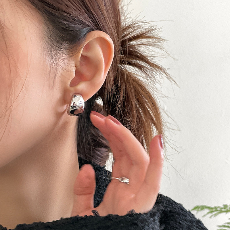 C型耳夹女无耳洞耳钉轻奢小众高级感气质字母2025新款耳环耳饰夏,饰品/流行首饰/时尚饰品新,耳夹,淘宝优惠券,粉丝福利购,淘宝优惠卷