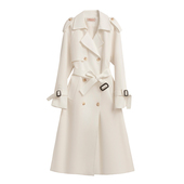 英伦风高级感大衣 流行超长款 2025新款 风衣外套女春秋新款