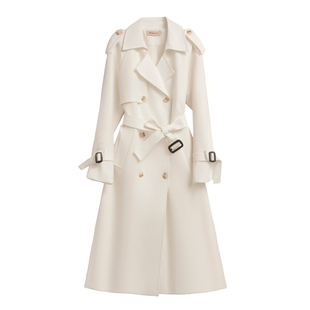 2025新款风衣外套女春秋新款流行超长款英伦风高级感大衣