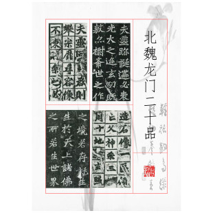 189北魏龙门二十品书法电子资料楷书行书适合学生和成人使用