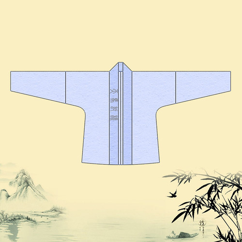 宋制复原汉服纸样天马纸样图纸