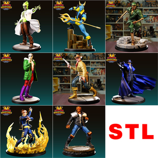 军团微缩模型8M系列套装 3D打印模型STL文件素材高精度桌游战棋