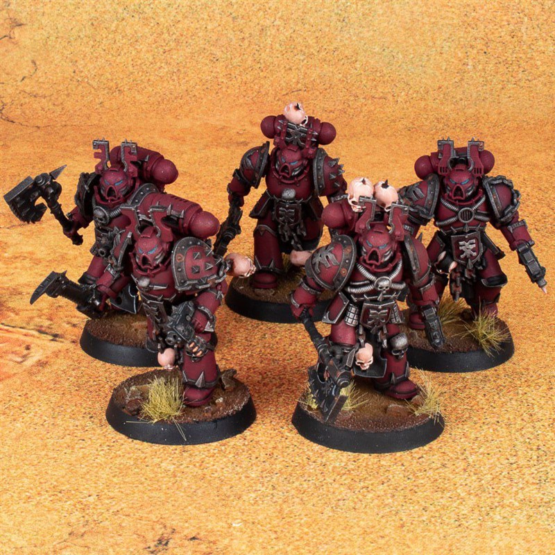 地狱撕裂者星际战士3D打印模型STL文件素材高精度桌游战棋子