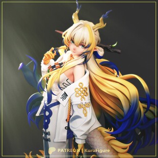 明日方舟年Nian黍卡通人物二次元3D打印模型STL文件素材高精度