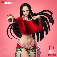 海贼王女帝波雅汉库克3D打印模型STL文件素材高精度