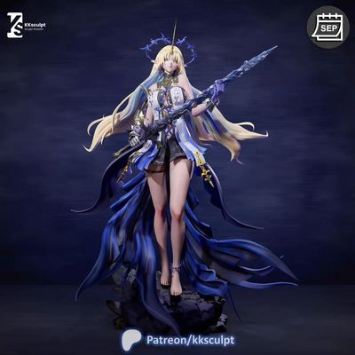 鸣潮卡提希娅 芙露德莉丝 3D打印图纸stl图纸素材高精度